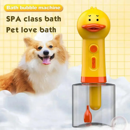 DuckFoam® – Fun Bath Time with Automatic Foam for Pets.